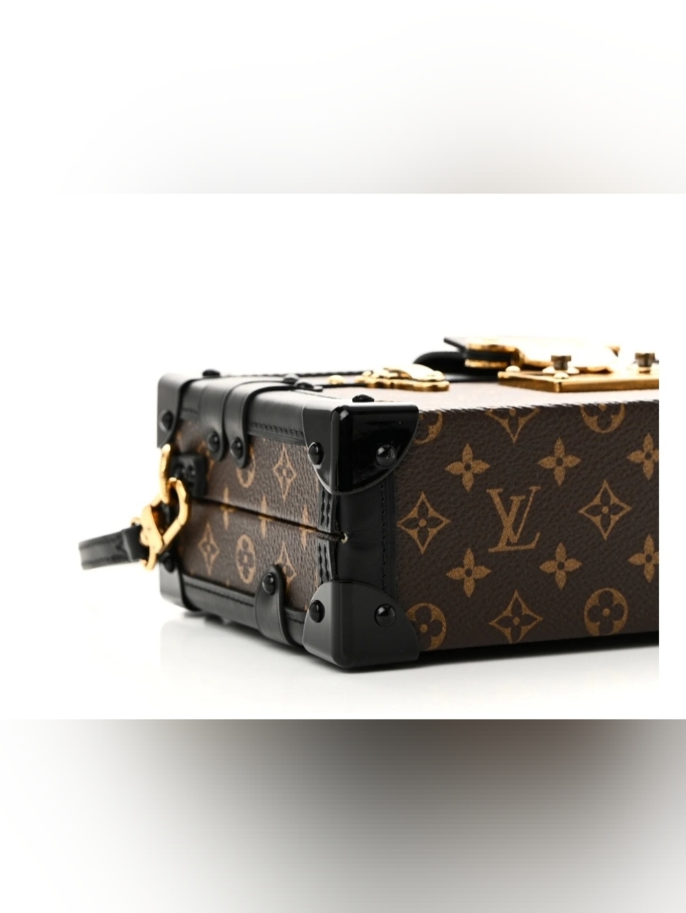 Louis Vuitton Monogram Petite Malle Trunk Style.0 - Picture 12 of 17